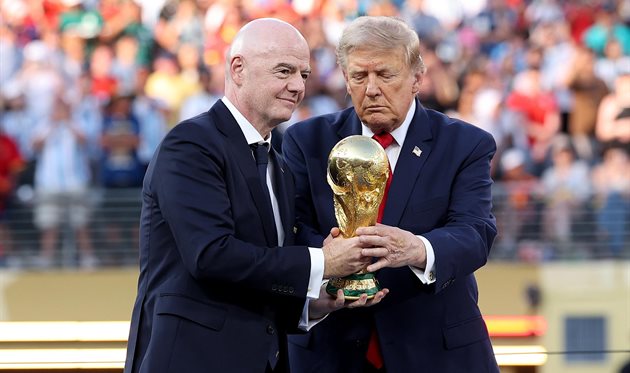 Джанні Інфантіно та Дональд Трамп, Getty Images