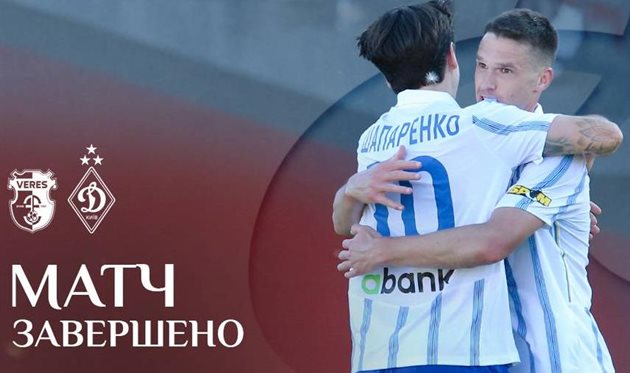 Верес — Динамо Київ, ФК Динамо Київ