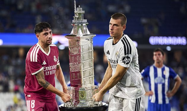 Федеріко Вальверде та Андрій Лунін, Getty Images