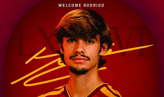 Родрігу Мора, x.com/OfficialASRoma