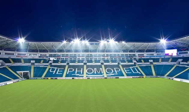 Стадіон Чорноморець, фото: lightek