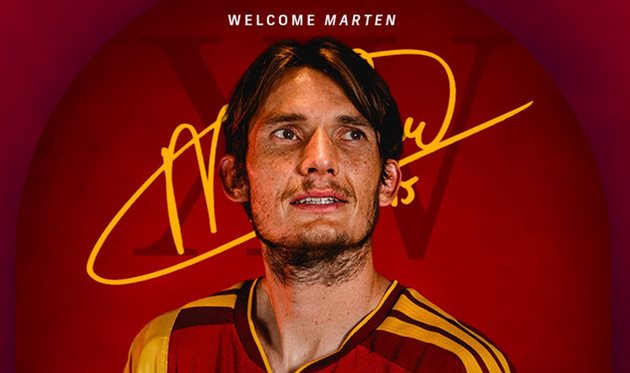 Мартен Де Рон, x.com/OfficialASRoma