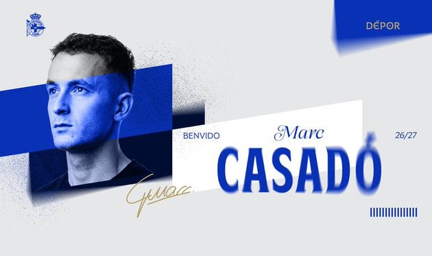 Марк Касадо, x.com/RCDeportivo