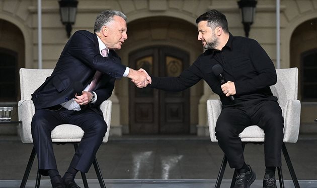 Володимир Зеленський та Стів Віткофф, gettyimages