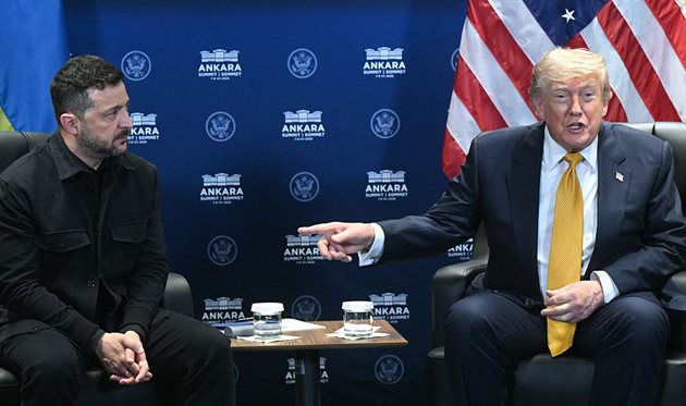 Володимир Зеленський і Дональд Трамп, Getty Images
