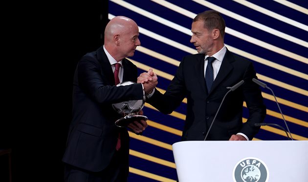 Джанні Інфантіно та Александер Чеферін, Getty Images