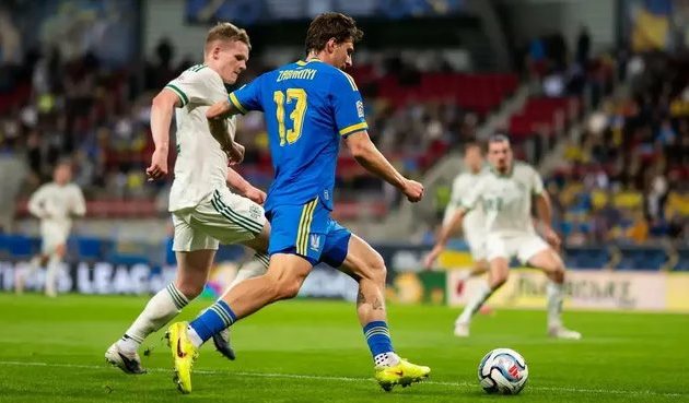 Україна — Північна Ірландія, УАФ