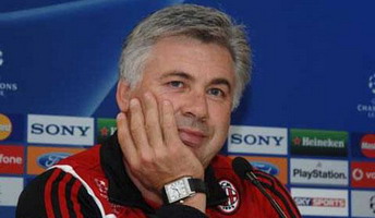 Карло Анчелотти, acmilan.com