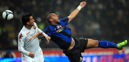 Пануччи сражается с Адриано, Getty Images