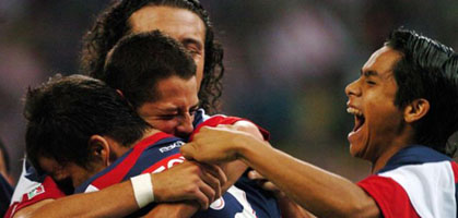 Чивас разбил Пачуку, EFE