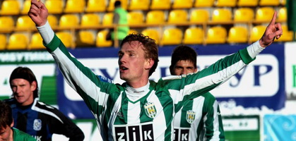 Кузнецов разродился хет-триком, фото fckarpaty.lviv.ua