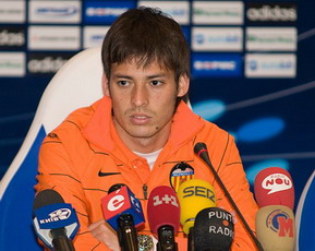 Давид Силва, фото Ильи Хохлова, Football.ua