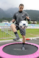 У них такой батут классный! 