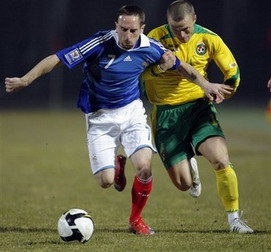 Держи-не держи, а гол от Рибери получи, AP