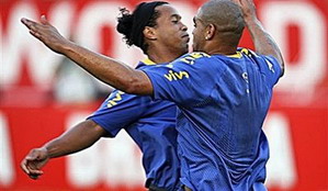 Адриано в сборной, AFP