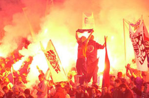 Киевлян ожидает горячий прием