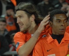 Чигринский поздравляет Фернандиньо, shakhtar.com