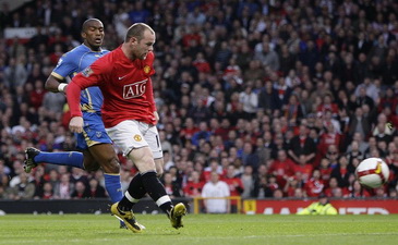 Руни забивает быстрый гол, Reuters