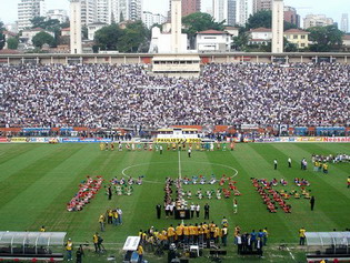 Так они готовились к игре...Globo.com