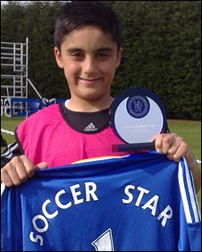 Будущая звезда Челси? bbc.co.uk