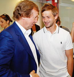 Семин и Бекхэм :-) Фото fclm.ru