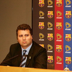 Жаме Феррер, вице-президент Барселоны