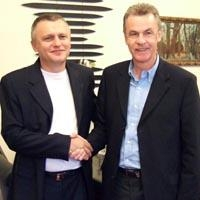 Игорь Суркис и Оттмар Хитцфельд