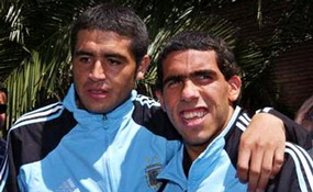 Коринтианс хочет заполучить Рикельме и Тевеса