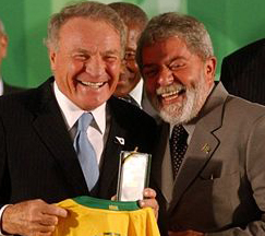 Альтафини и президент Бразилии 