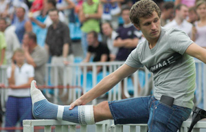 Алиев посетил матч, фото Football.ua 