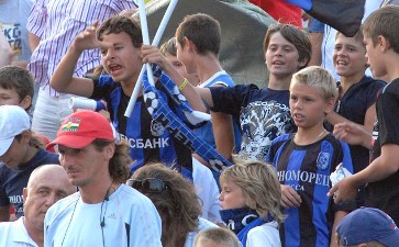 Очередное разочарование для трибун, фото chernomorets.odessa.ua