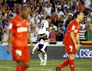 Второй гол Валенсии, фото Marca