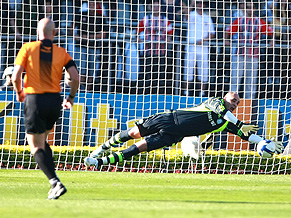 Вратарь Палмейраса в работе, globo.com