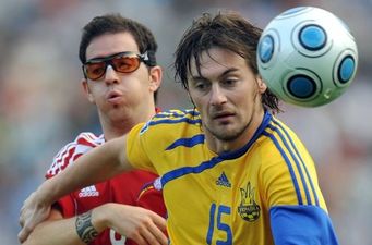 Милевский в игре с Андоррой, AFP