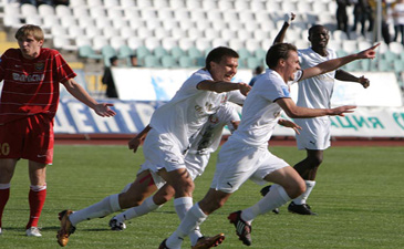 Удержать хозяев Тигореву и компании удалось, фото ФК Заря