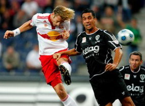 Марк Янко в действии! www.bundesliga.at