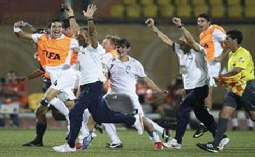 Ликование итальянцев