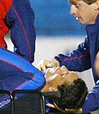 Очередная смерть футболиста на поле