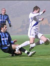 Шашиашвили сбивает Гусева