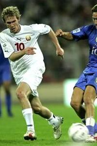 Алекс Глеб против сборной Италии