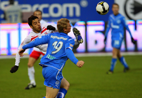 Питеру крепко досталось от Нальчика, фото fc-zenit.ru