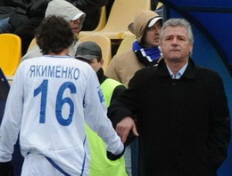 Баль благодарит подопечного за игру, shakhtar.com