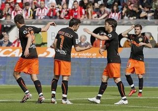 Валенсия минимально побеждает Малагу