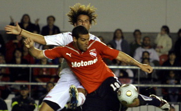 Гандин забивает, ole.clarin.com