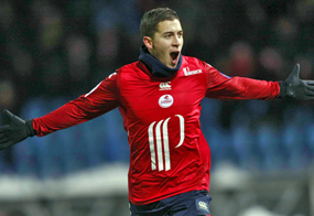 Эден Хазар, один из героев тура (два ассиста плюс гол), фото losc.fr