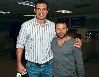 Кличко и Коваленко, фото Сегодня