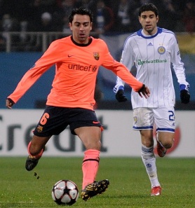 Маграо простужен, Хави - нет, фото Ильи Хохлова, Football.ua