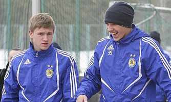 Калитвинцев и Гармаш, фото ФК Динамо 