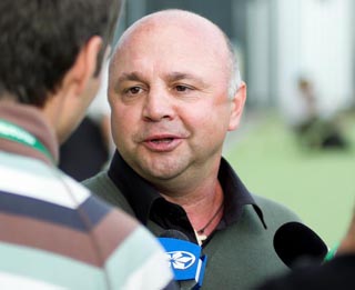 Игорь Гамула доволен, фото Игоря Снисаренко, Football.ua 