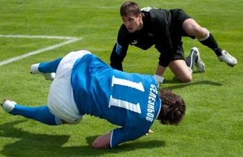 Брейк в исполнении Селезнева, фото Игорь Снисаренко, Football.ua